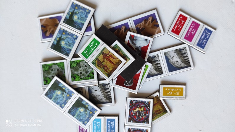 Magnets miniature MOMA Museum New York Vintage art miniatures
