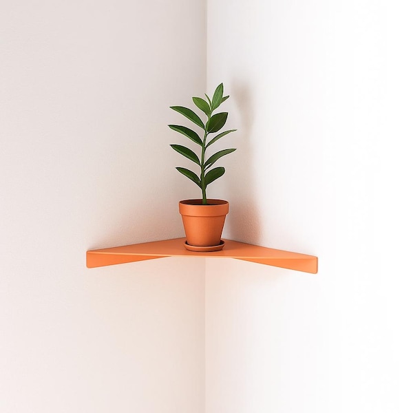Modern Corner Shelf – Linea 1 – Maximize Awkward Spaces