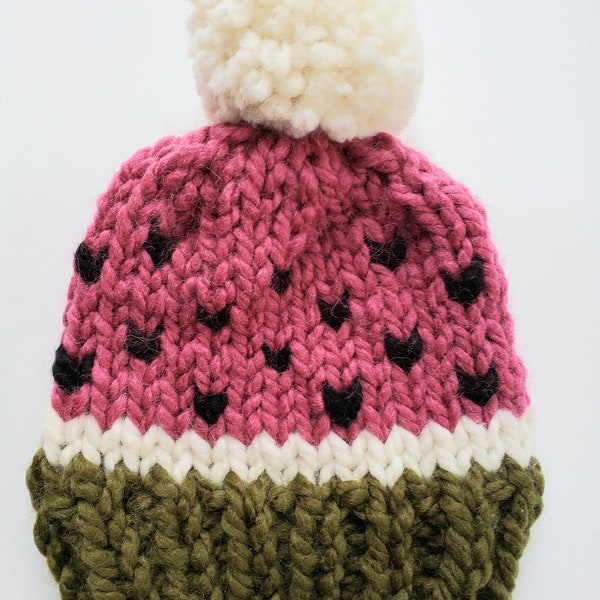 Hand Knit Hat - Etsy