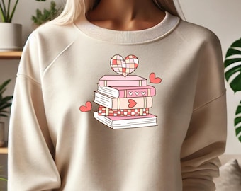 amante de los libros de san valentín png, los libros son mi lenguaje de amor png, ratón de biblioteca retro png, camiseta de sublimación, diseño de taza de regalo para san valentín