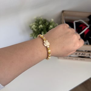 Boho Sommer Armband, handmade, Ozean Style, personalisierbar mit Initialen, minimalistisch, elegant, individuell gestaltbar