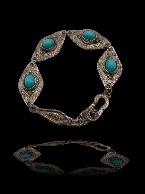 Fantastic Vintage 1960 Bracelet  - Beautiful silv… - image 2