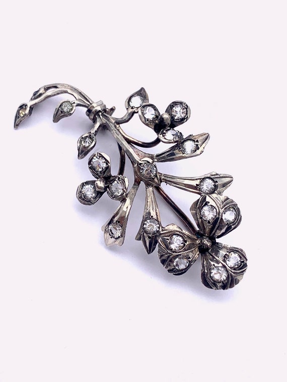 Ancient and rare top quality 925 sterling  brooch… - image 10