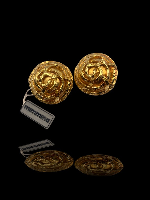 High-end Italian Couture   1970s Earrings  Mimmina