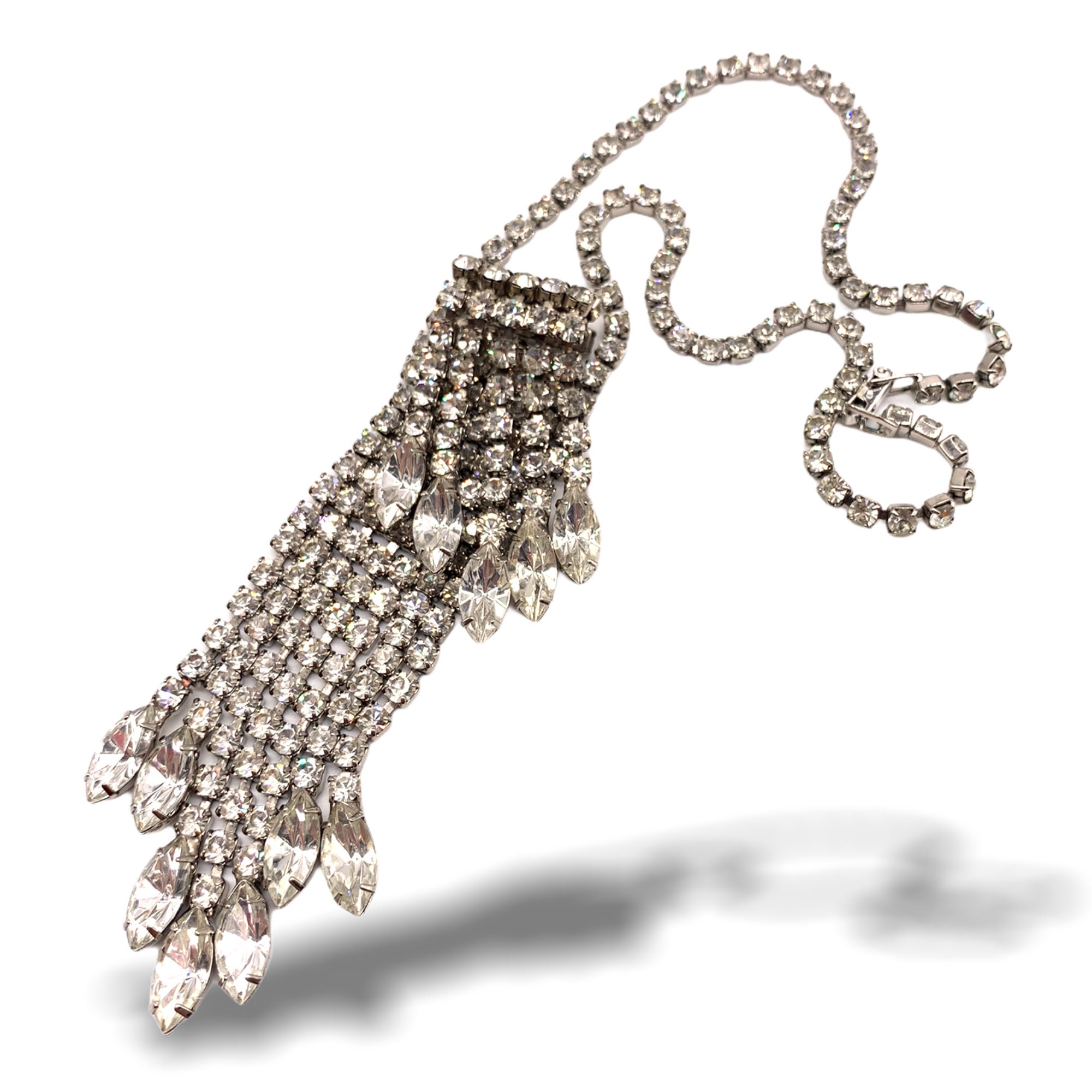 Collier Vintage Chic Sarah Coventry - Perles Et Strass, Idéal Mariage Ou Soirée