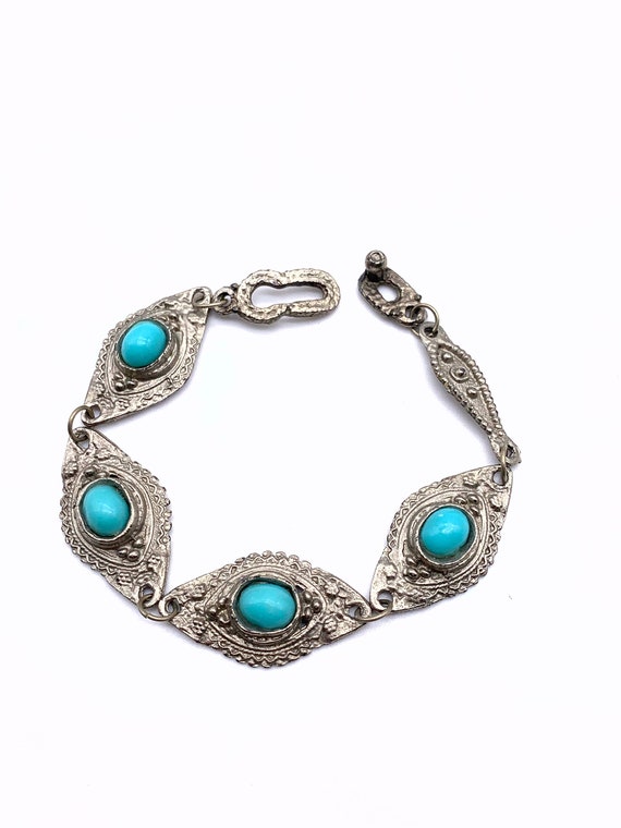 Fantastic Vintage 1960 Bracelet  - Beautiful silv… - image 4