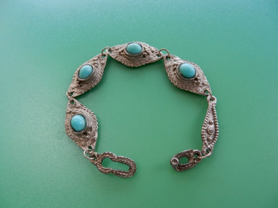 Fantastic Vintage 1960 Bracelet  - Beautiful silv… - image 10
