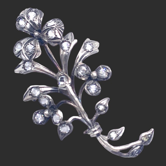 Ancient and rare top quality 925 sterling  brooch… - image 5