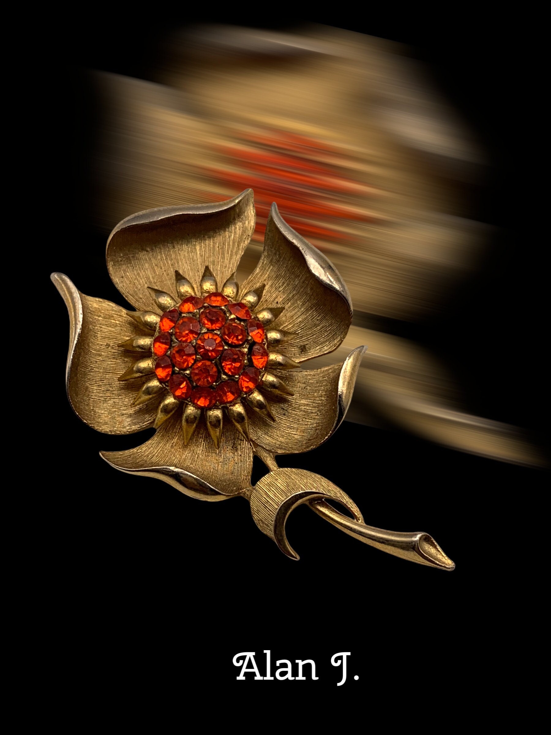 Alan J Brooch - Etsy Singapore
