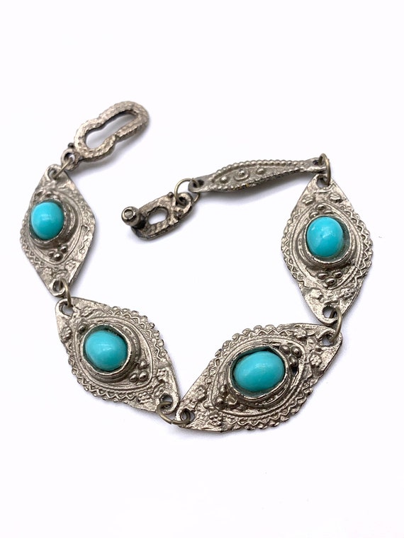 Fantastic Vintage 1960 Bracelet  - Beautiful silv… - image 3