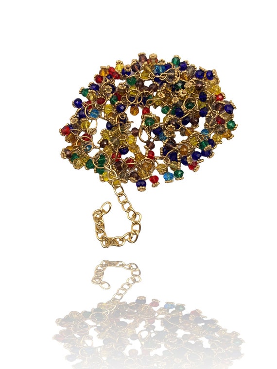 Amazing movement and  sparkle multi colors Cha Ch… - image 1