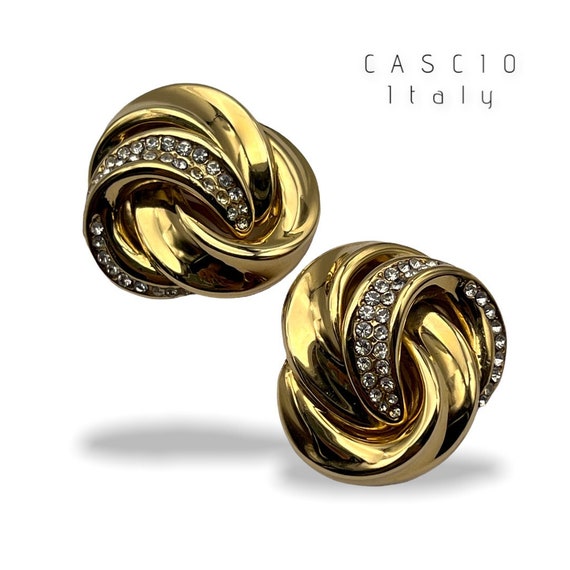 Designer CASCIO from Florence Gold Tone and Cryst… - image 1