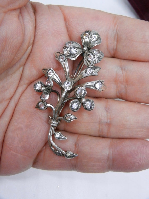 Ancient and rare top quality 925 sterling  brooch… - image 6