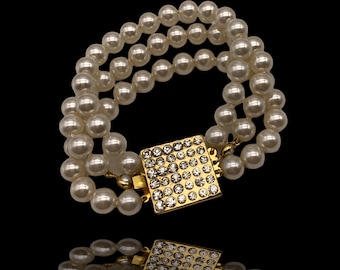 ヴィンテージ 天然石パールのブレスレット il_340x270.4752403143_jn5t.jpg