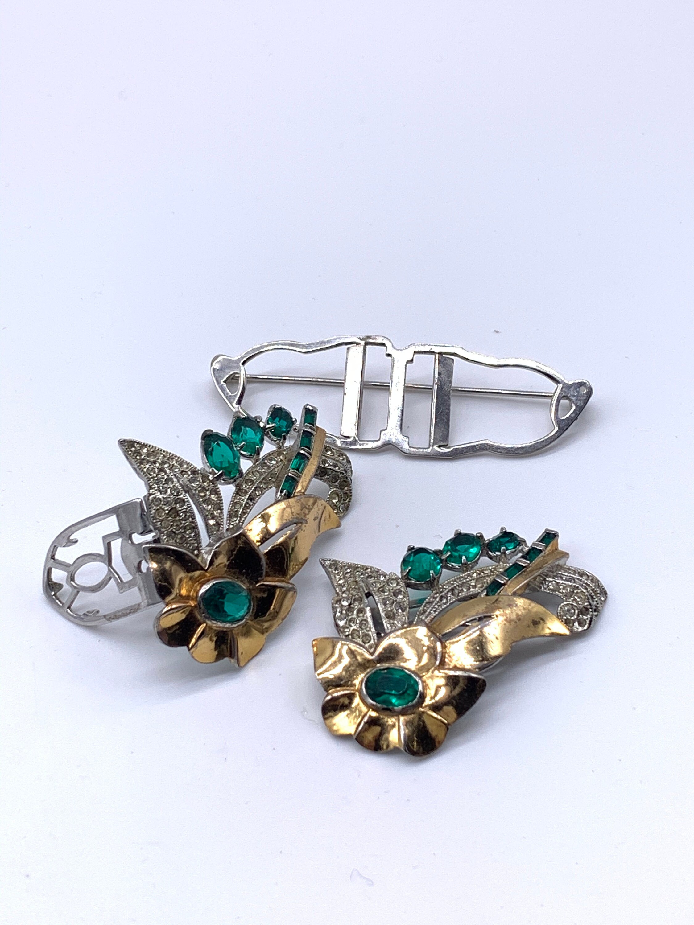 6 Connettori Ottone Vintage Parts Smeraldo Smaltato Per Gioielli Fai Da Te: Rotondi 10 Mm, Verde Scuro