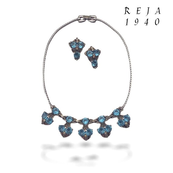 Rare REJA 1940s Extraordinarily attractive neckla… - image 1