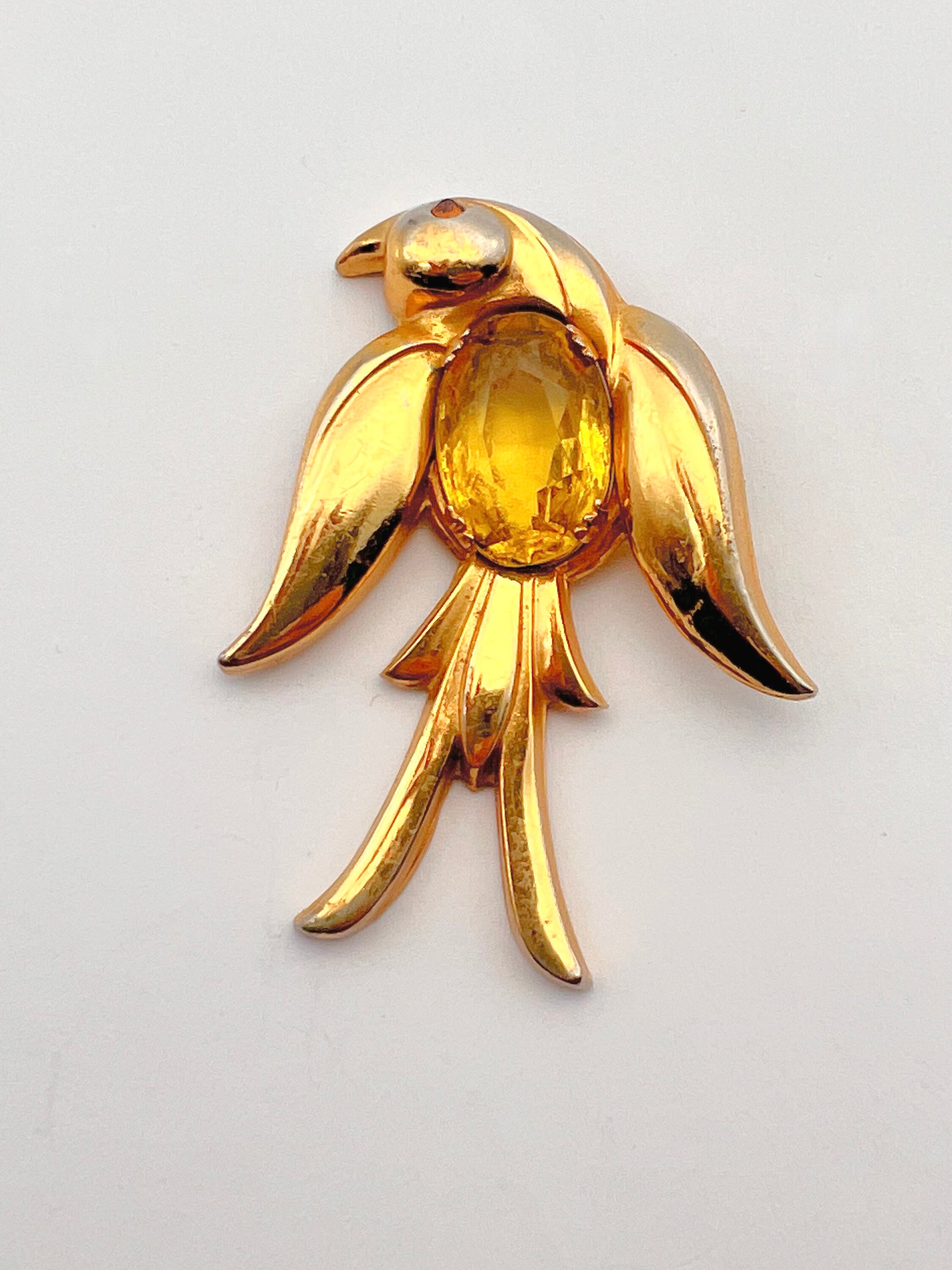 Coro Pegasus ロケットブローチ　ヴィンテージ ヴィンテージ コロ ペガサス シャトレーヌ ブローチ ピクチャー