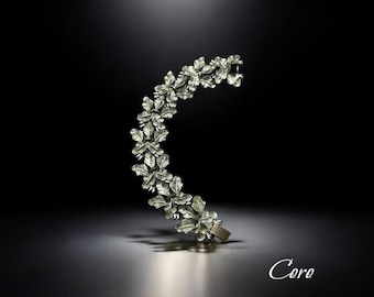 ヴィンテージ ペガサス CORO ブレスレット：シルバートーン メタル 