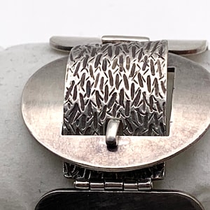 Collier Ras De Cou Orlandini En Argent Sterling Vintage - Bijou Moderniste (occasion)