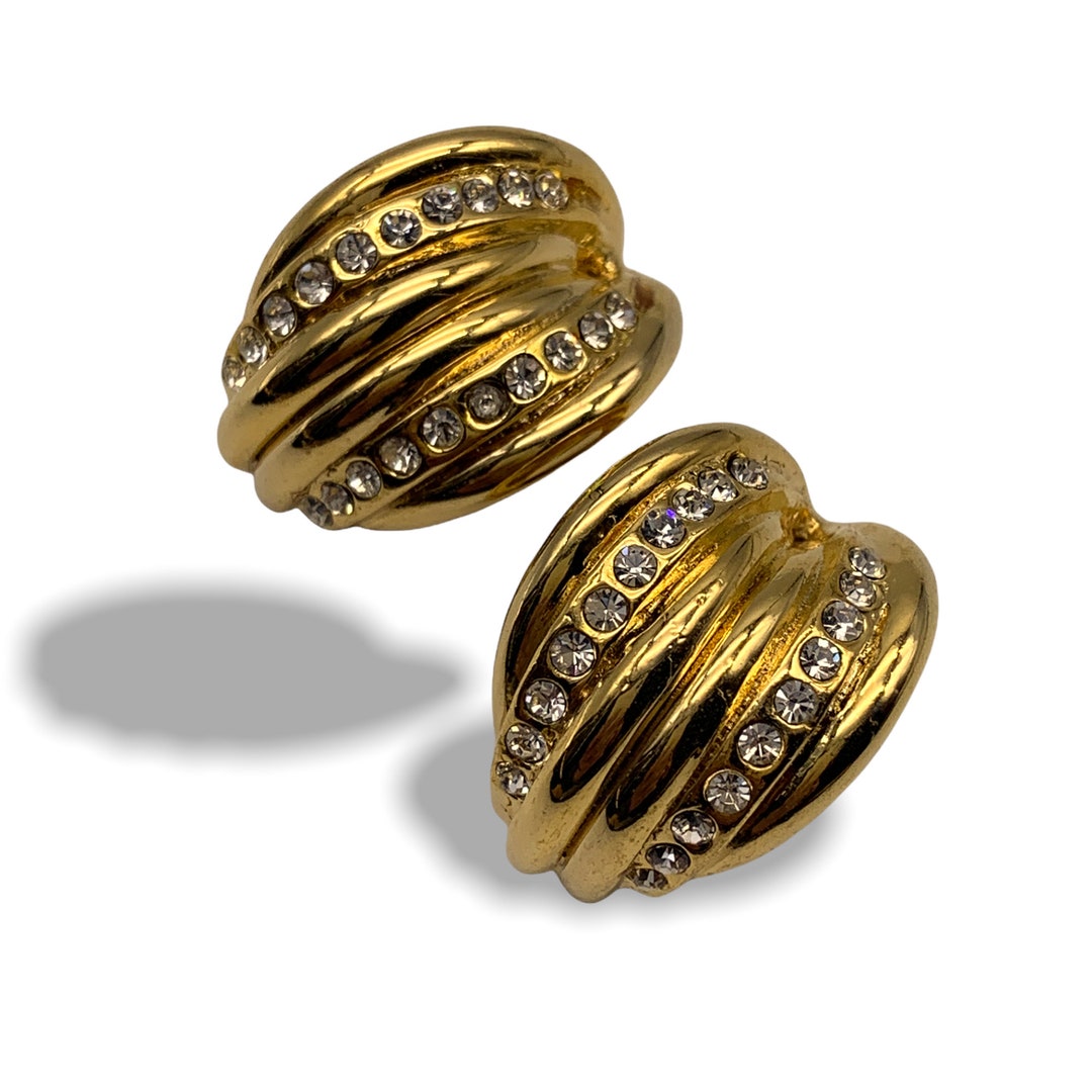 Timeless Retro Gold Earrings main image 1