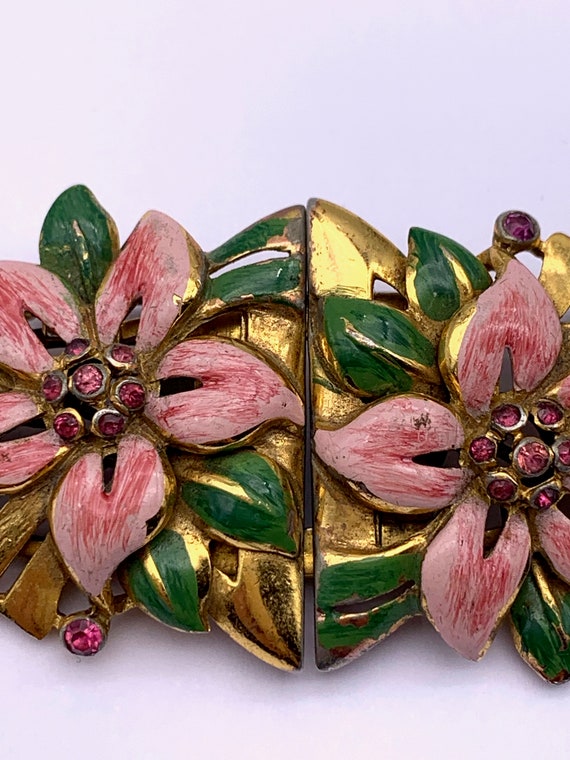 Rare Coro Duette  brooch designer by Adolph Katz … - image 9