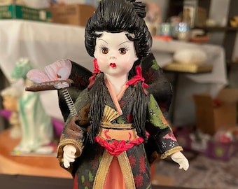 Resin Madame Butterfly Figurine