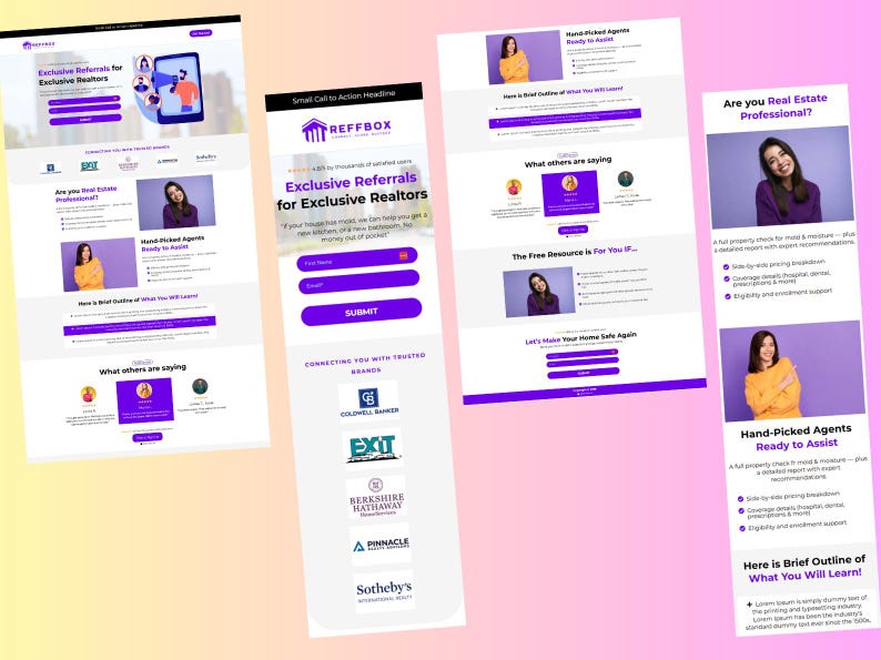Gohighlevel Lead Magnet Funnel Template - DFY Instant Opt-in Landing ...