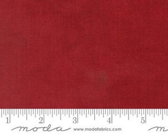 Red Primitive Cotton Quilt Fabric by the yard for Quilting 1040 38