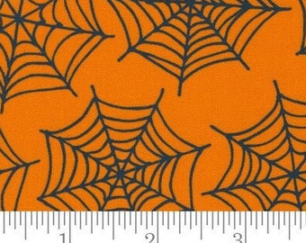 Spider Web Halloween Quilt Fabric by the Yard Quilting 20732 16