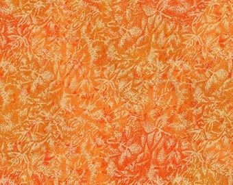 Fairy Frost Fabric, Cotton Quilt Fabric by the Yard, Pearlescent Orange, CM476 tang