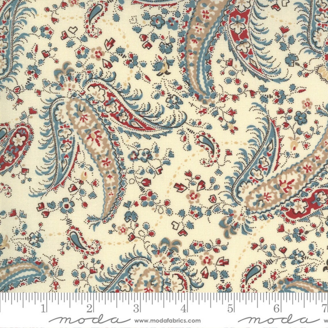 Ladies Legacy Cotton Fabric by the Yard Union Blue 8351 12 Etsy