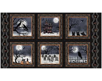 Kitchen Placemat Halloween Quilting Kit Spooky Night