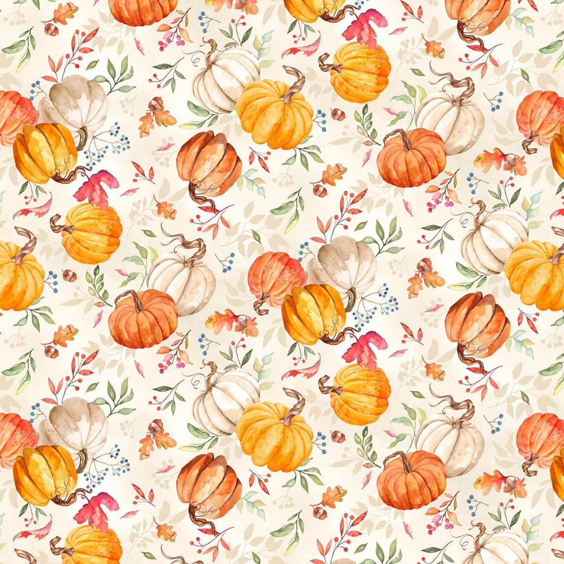 Autumn Day Cotton Quilting Fabric by the Yard 33868 985 Etsy