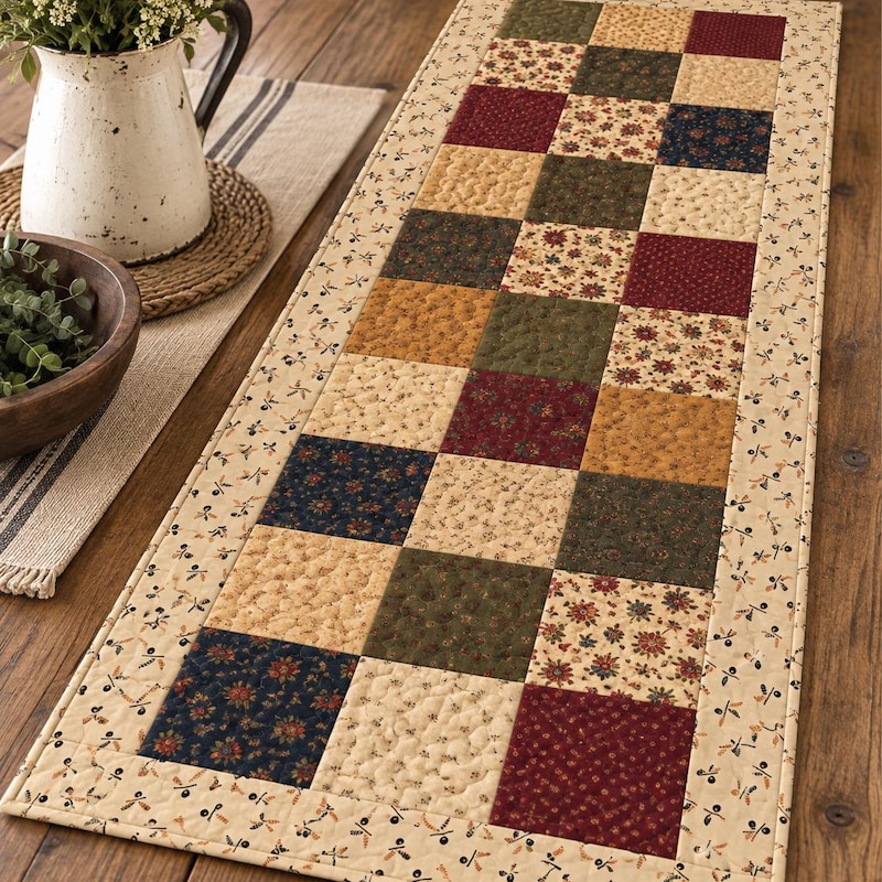 Warm Neutral Table Runner - Etsy