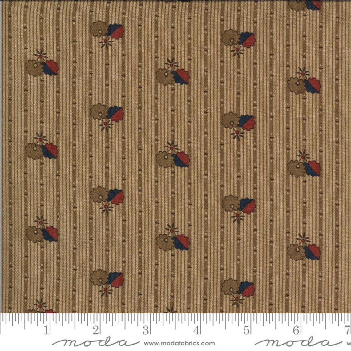 Hopewell Floral Cotton Quilt Fabric by the Yard Jo Morton Etsy