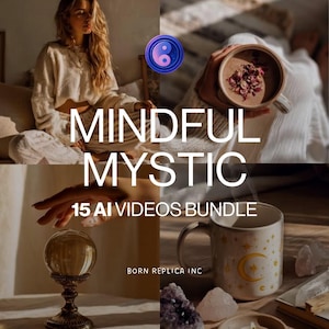Mystic AI Video Bundle | Spiritual Reels for Coaches (15 MP4)