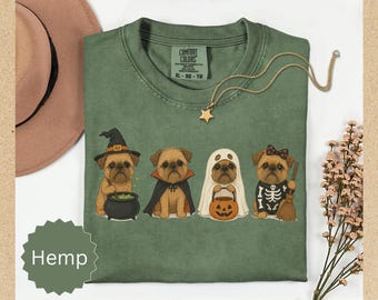 Comfort Colors® Halloween Brussels Griffon Shirt, Cute Brussels Griffon Shirt, Spooky Griffon Tee, Griffon Halloween, Brussels Griffon Lover