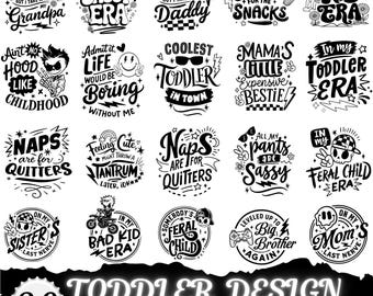 Funny Toddler SVG Bundle: Rad Kid Designs, Commercial Use