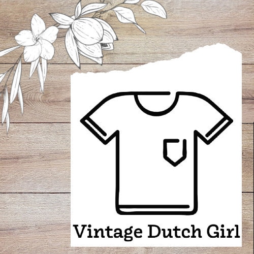 Dutch Lady Sticker VintageDutchGirl - Etsy
