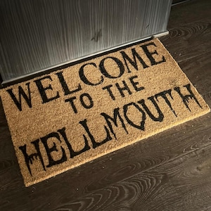Buffy the vampire slayer welcome mat