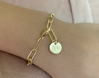 Lola Paperclip Links Bracelet - 14K Goldfilled