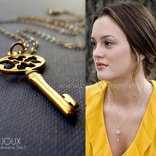 Key Necklace Celebrity Style key to 