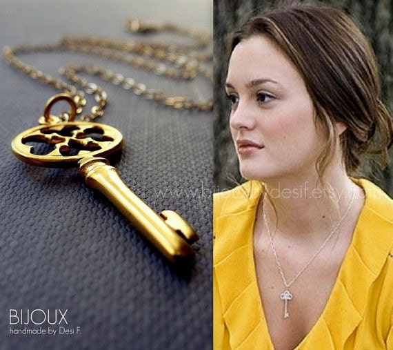 blair waldorf key necklace