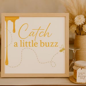 Catch a Buzz Bar Sign