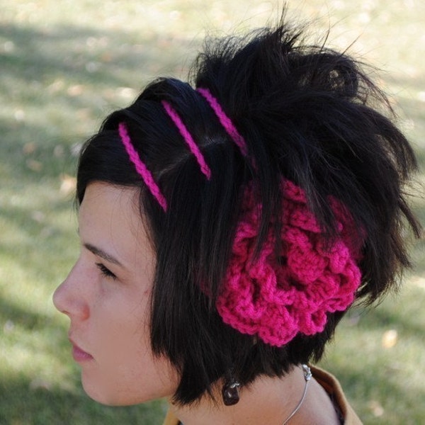 3 Strap Band -- Hot Pink