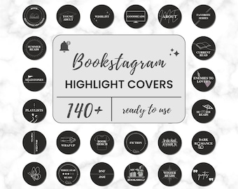 Bookstagram Highlight Cover Dark Instagram Minimalist Bookish Bookstagram Book Aesthetic Highlight Story Cover Dark Academia Romance Icon IG