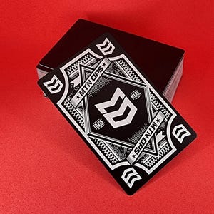 0,2 mm mattschwarze benutzerdefinierte Metall-Visitenkarten | Lasergravur | Personalisierte Visitenkarten | Professionelles Branding