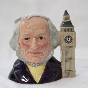 Vintage Royal Doulton Mini Toby Jug &quot;John Doulton&quot;