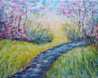 Bubbling Brook Painting