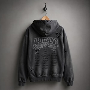 Sweat à capuche BTS Arirang World Tour, pull-over Kpop, vêtement streetwear pour fans de musique coréenne et fans de concerts